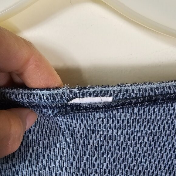 Affliction Mens Y2K Reversible Thermal Shirt Sz XXXL Waffle Knit Skull Bikercore - Picture 10 of 12